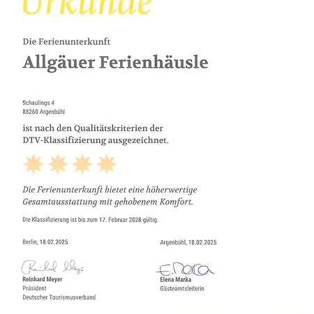 Ferienhaus Allgäuer Ferienhäusle